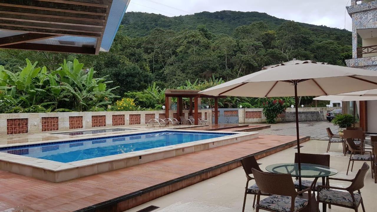 Hotel Cantinho Das Flores Гуарамиранга Экстерьер фото